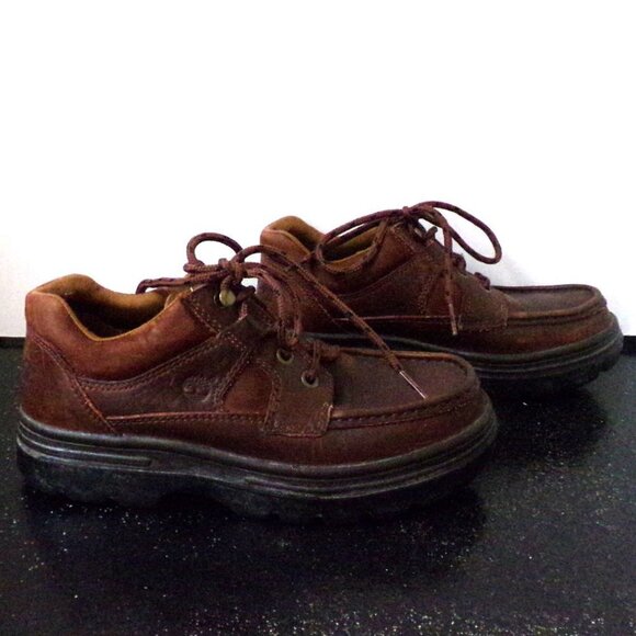 Timberland Brown Leather Boots - Picture 3 of 9